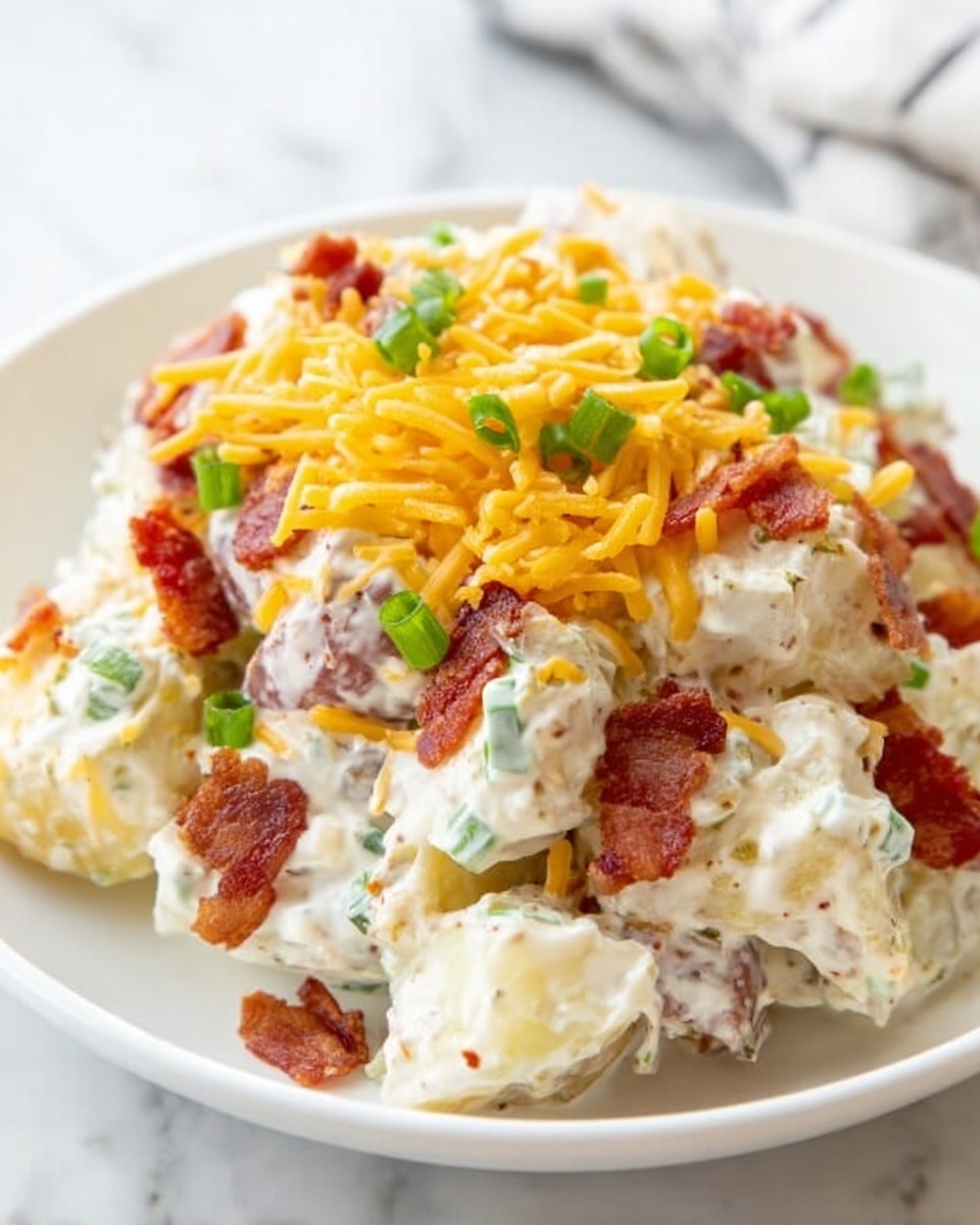 Loaded Baked Potato Salad Recipe - Recipe Image