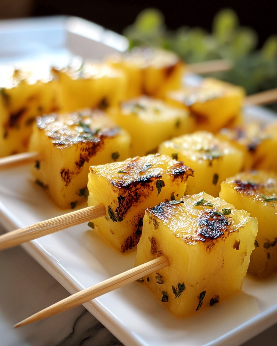Pineapple Skewers Recipe - Recipe Image