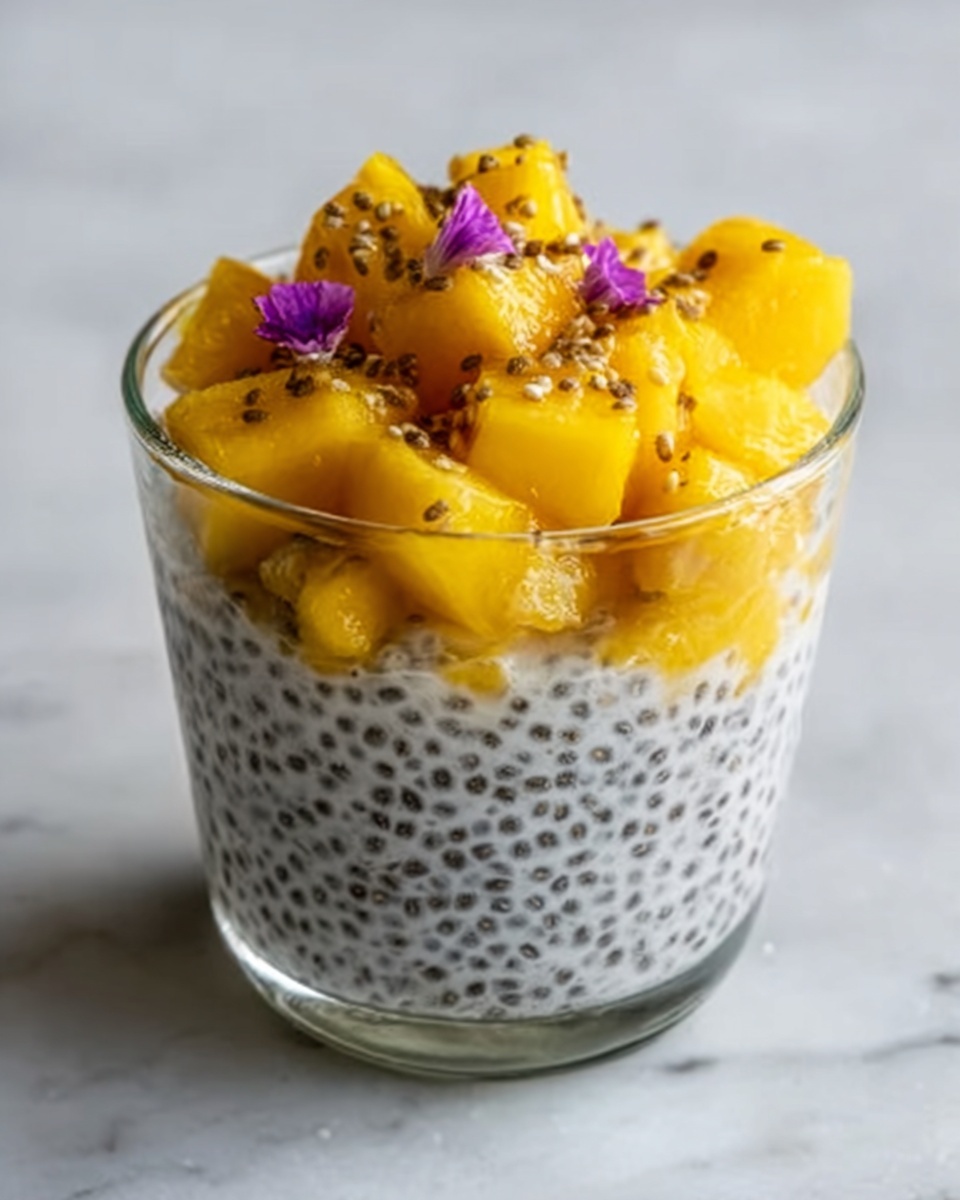 Tropical Chia Pudding Parfait Recipe - Recipe Image