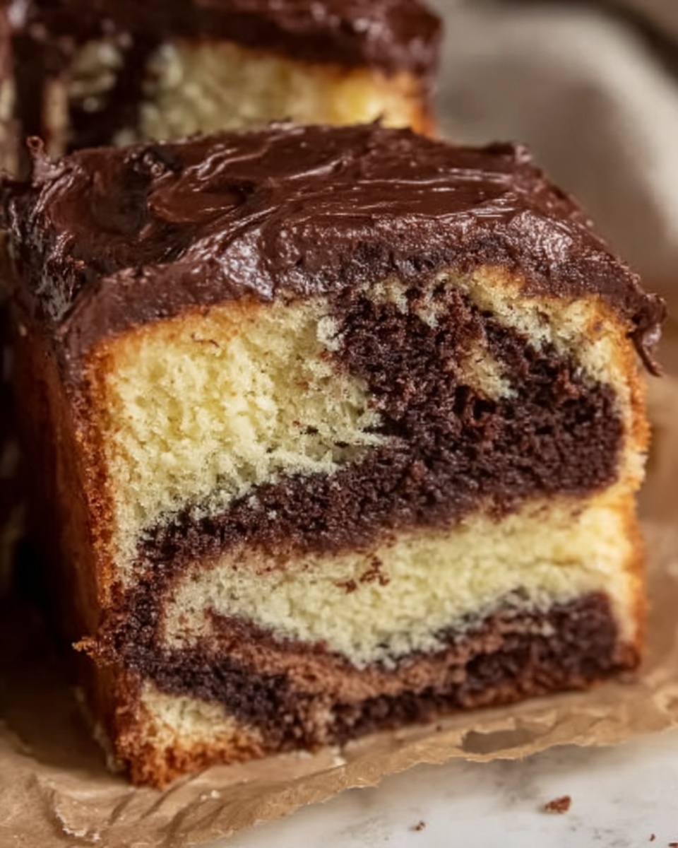 Espresso Marbled Loaf Cake Recipe - Recipe Image