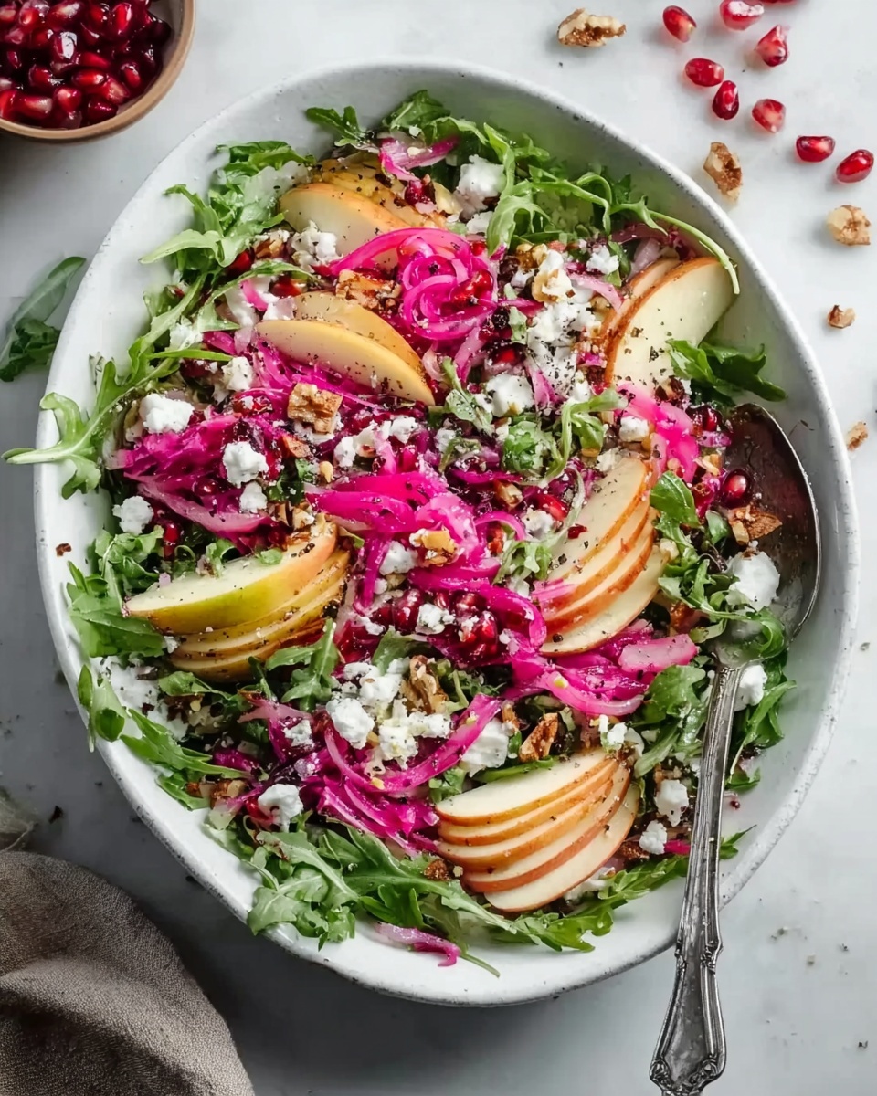 Winter Salad with Tangy Homemade Vinaigrette Recipe - Recipe Image