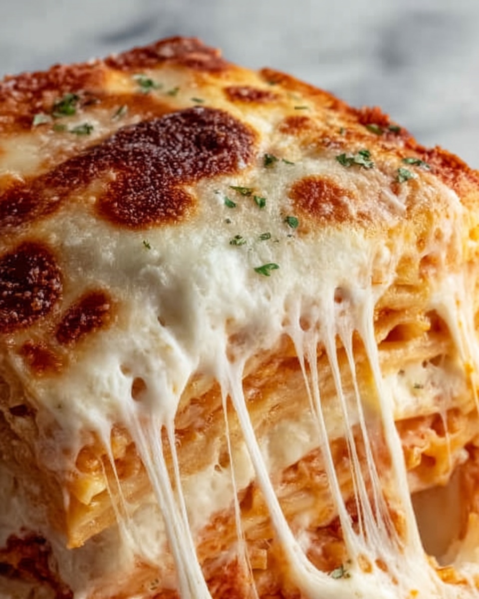 Spaghetti Grilled Cheese with Bolognese and Fresh Mozzarella Recipe - Recipe Image