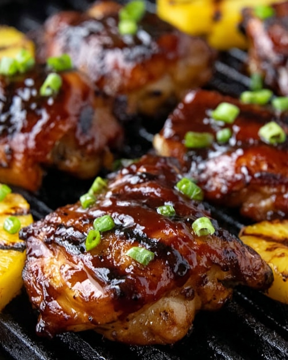 Hawaiian Grilled Teriyaki Chicken Recipe - Recipe Image