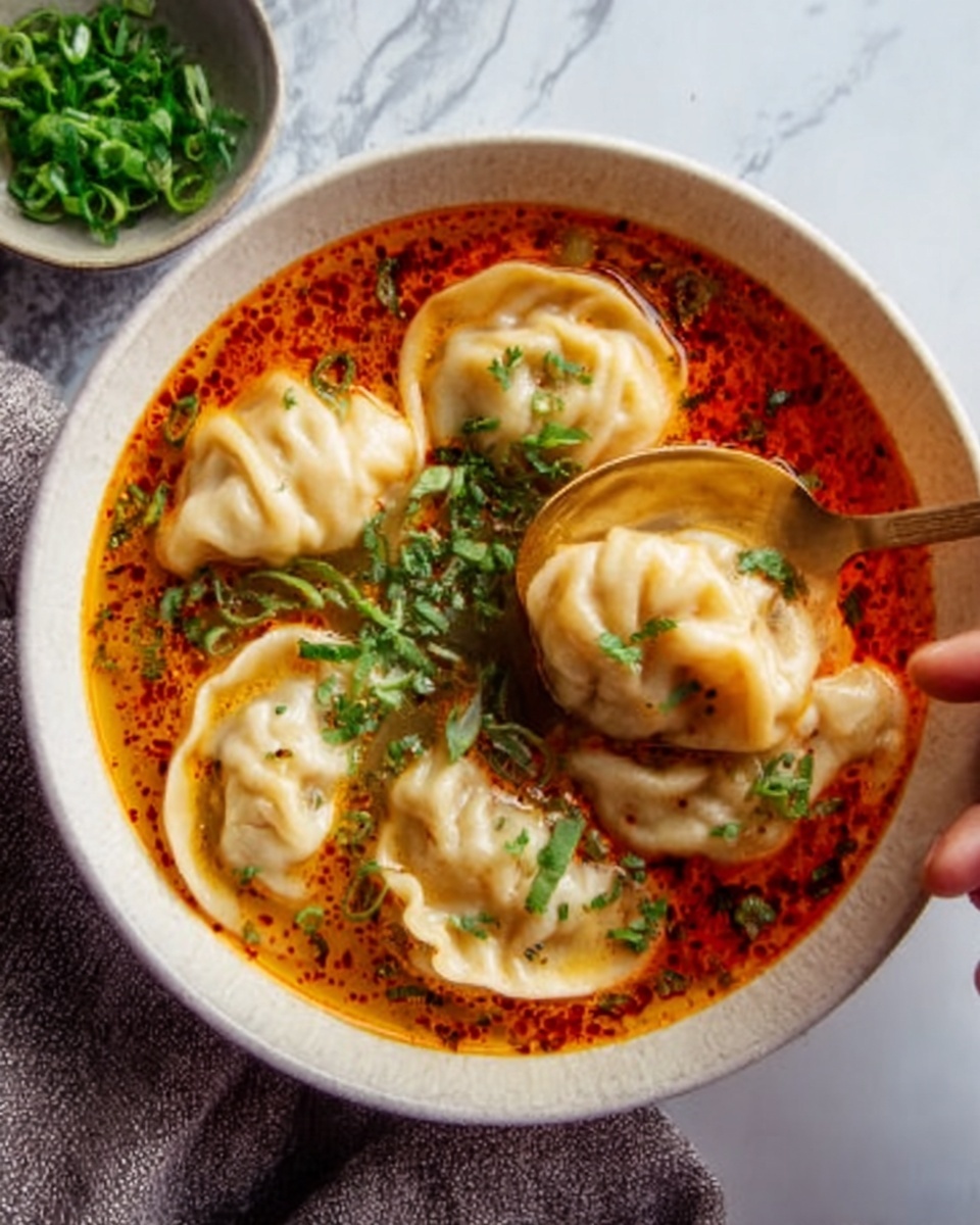 Coconut Curry Soup with Vegan Dumplings Recipe - Recipe Image