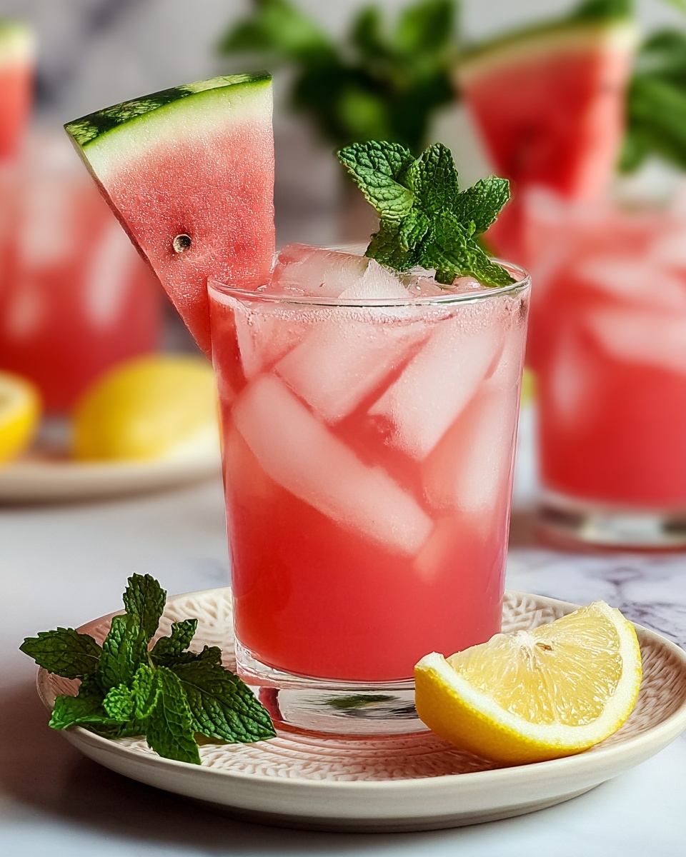 Refreshing Watermelon Lemonade Recipe - Recipe Image