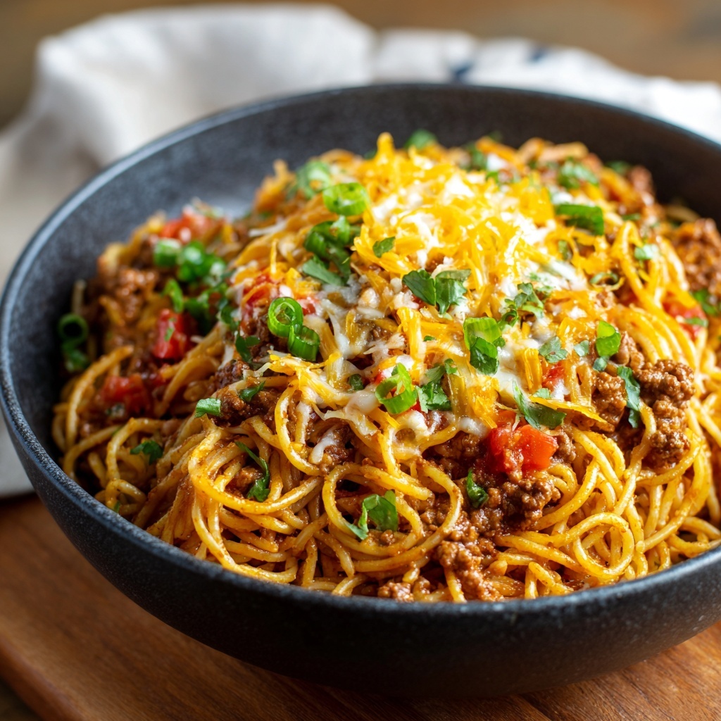 Cowboy Spaghetti Recipe - Recipe Image