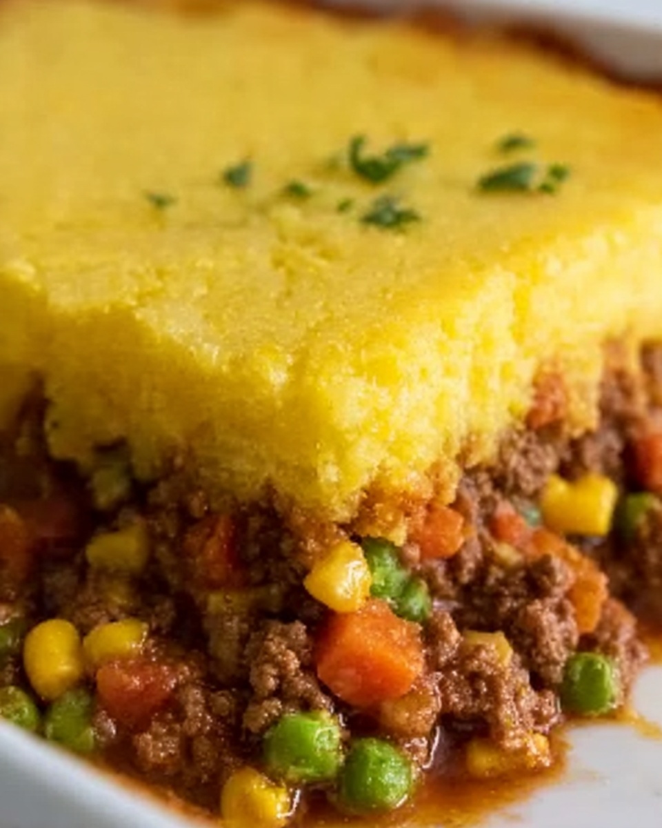 Sloppy Joe Cornbread Casserole Recipe - Recipe Image