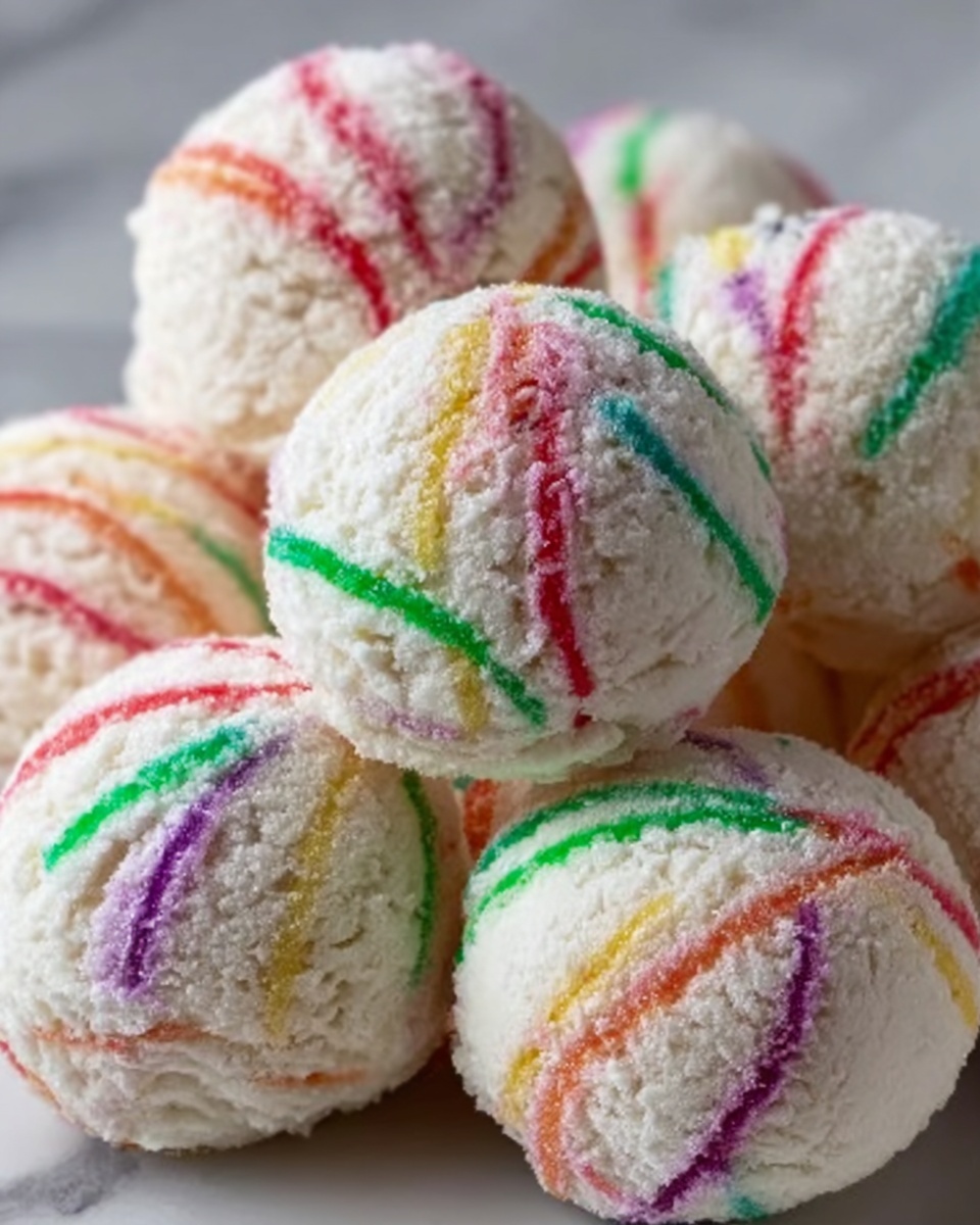 Funfetti Snowball Cookies Recipe - Recipe Image