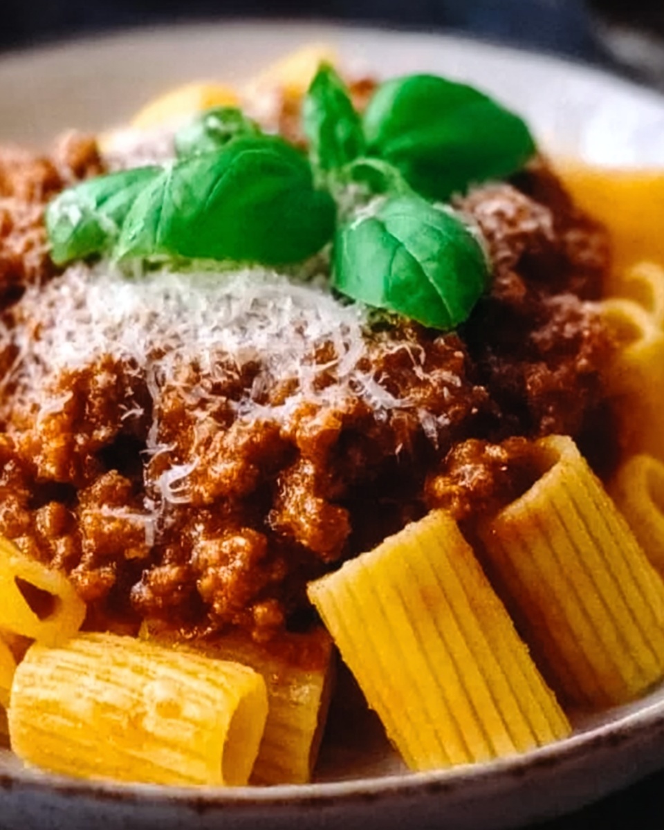 Classic Italian Pasta Bolognese Recipe - Recipe Image