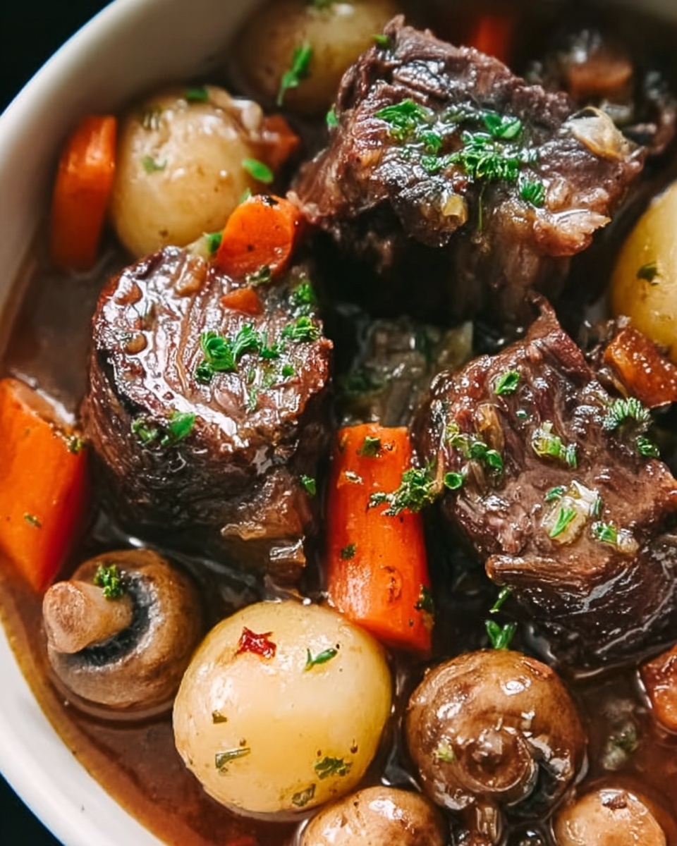 Oxtail Bourguignon Recipe - Recipe Image