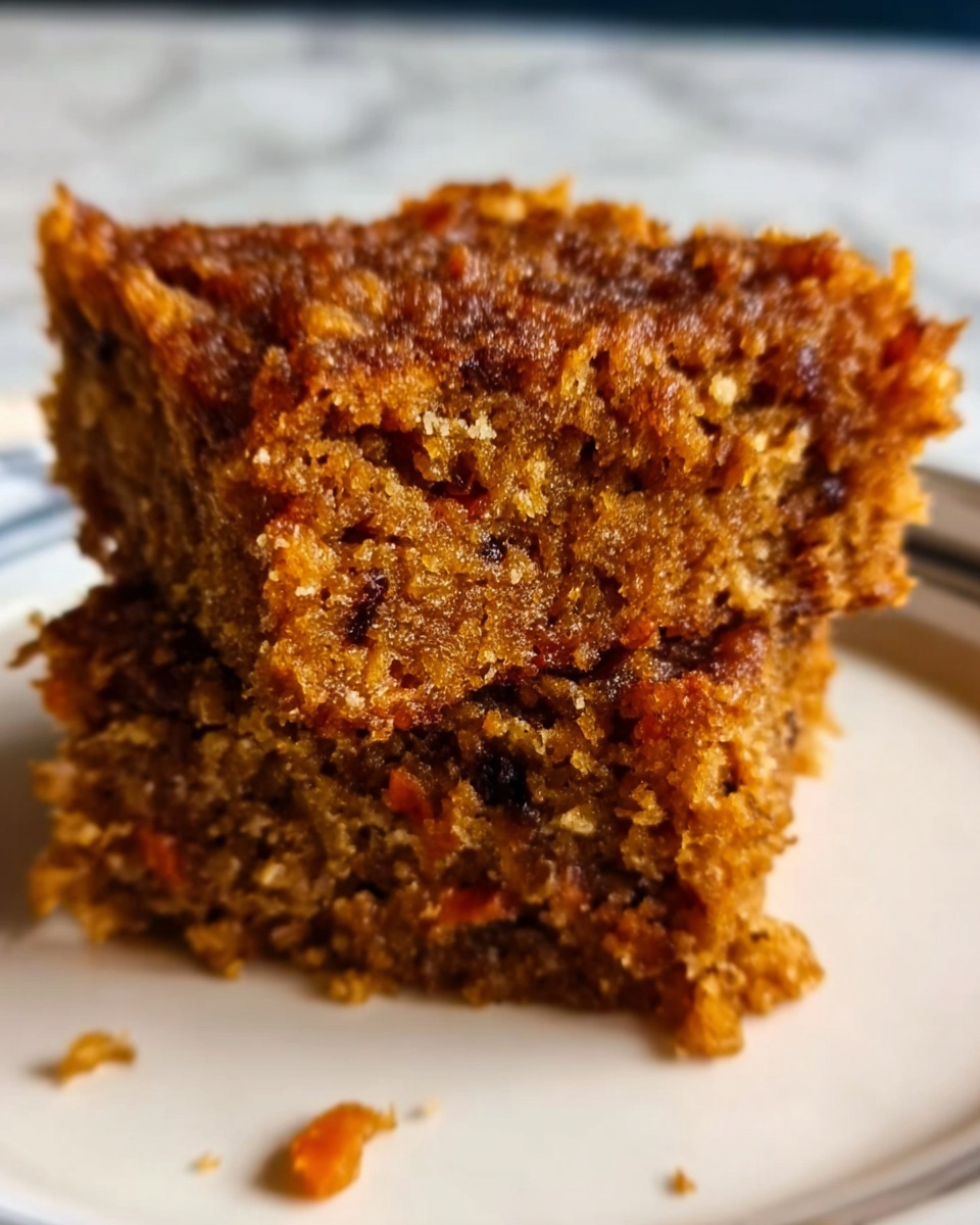 Easy Flourless Oatmeal Carrot Cake Recipe - Recipe Image