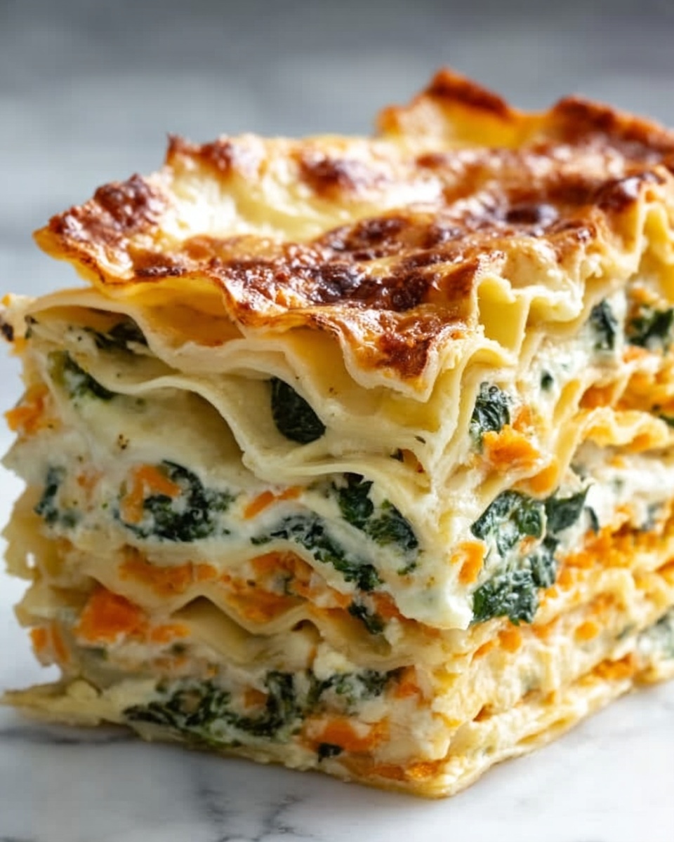 Butternut Squash and Spinach Lasagna Recipe - Recipe Image