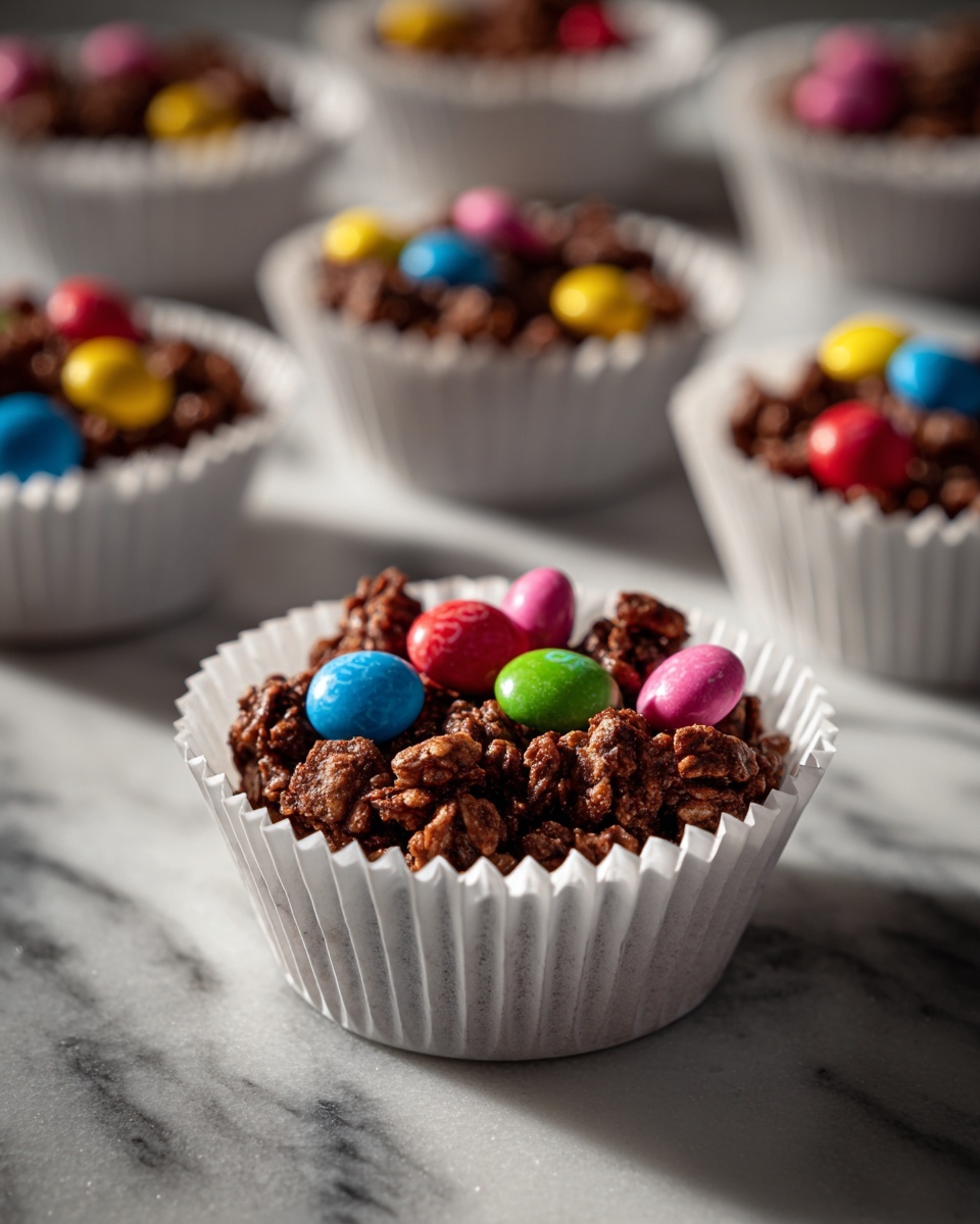 Delicious Cornflake Cakes with Chocolate and Mini Eggs Recipe - Recipe Image
