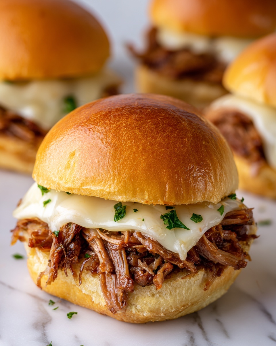 Roast Beef Sliders with Caramelized Onions and Poppy Seeds Recipe - Recipe Image