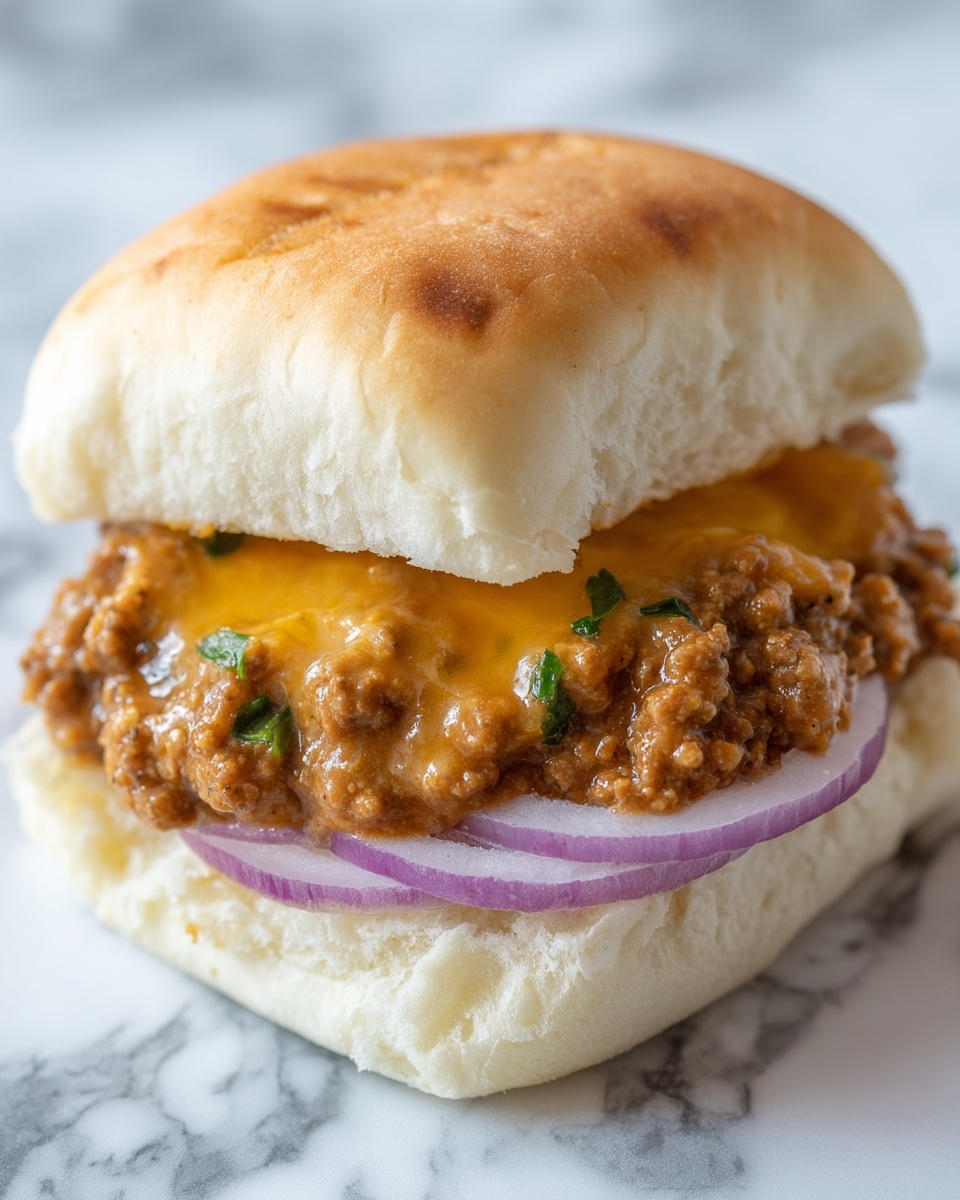 Delicious Cajun Chicken Sloppy Joes Recipe - Recipe Image