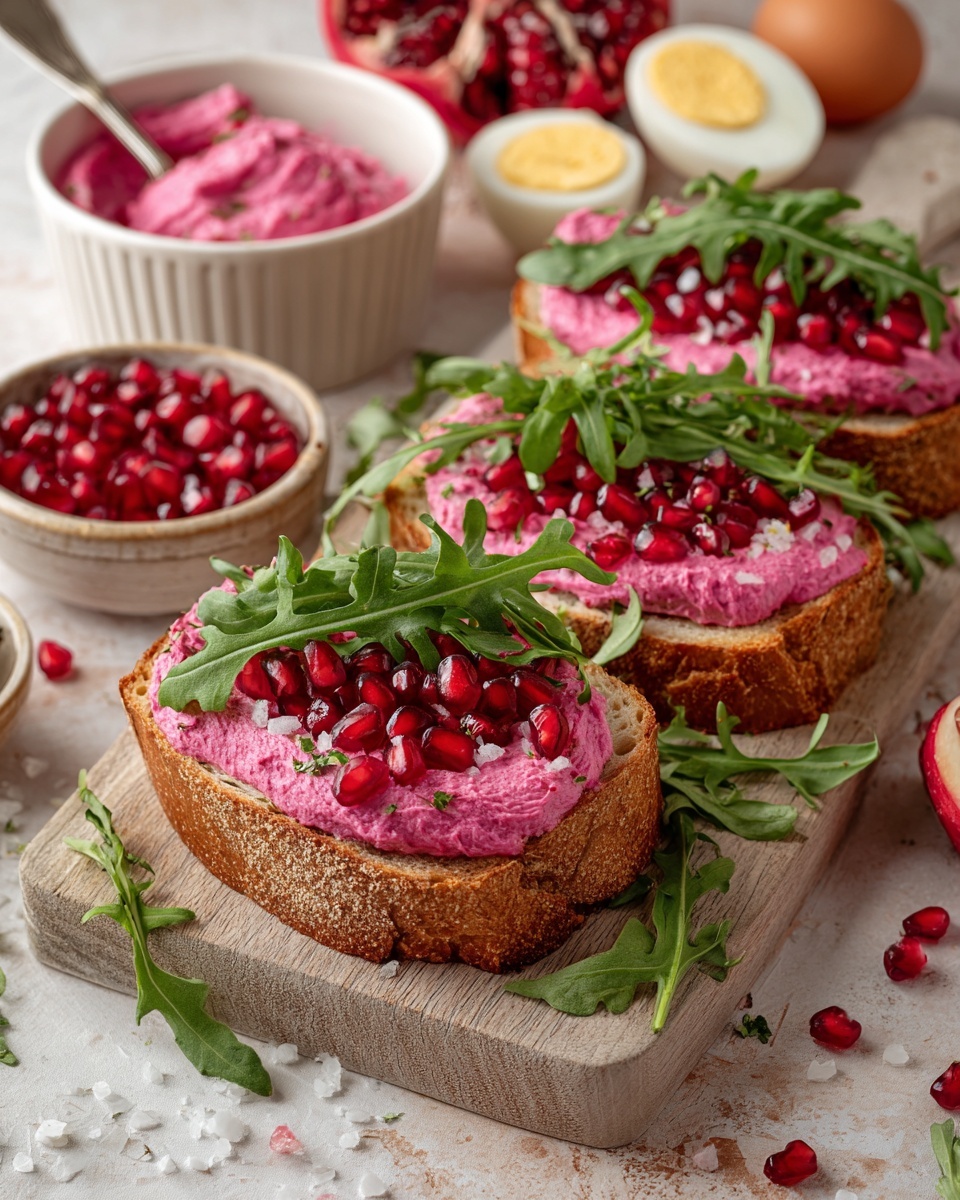 Beetroot + Ricotta Cheese Spread Recipe - Recipe Image