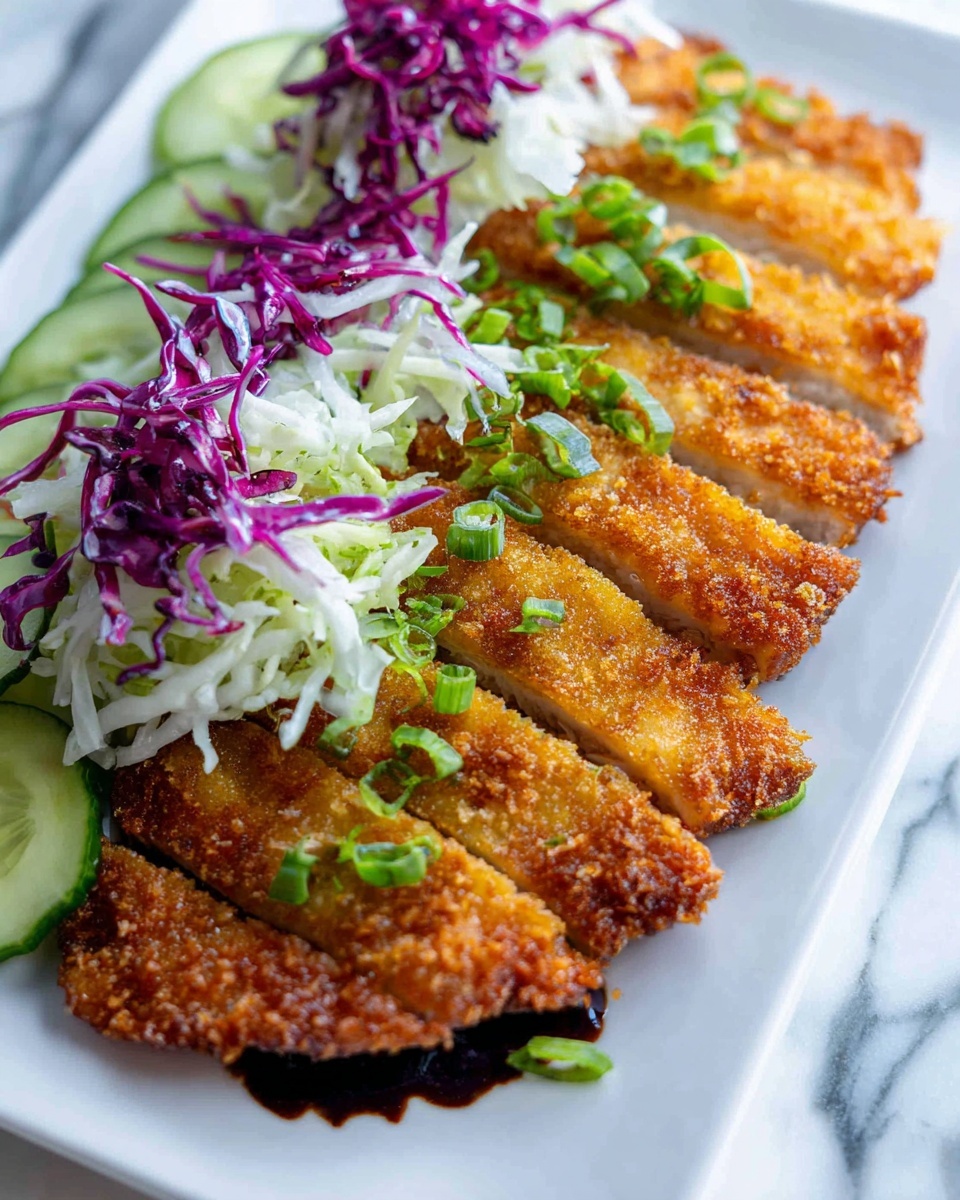 Vegan Tofu Katsu with Crispy Coating and Savory Katsu Sauce Recipe - Recipe Image