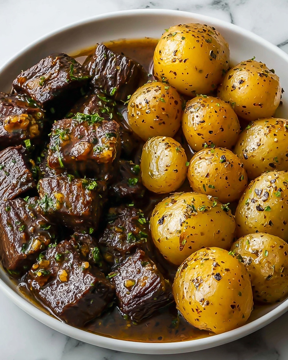 Garlic Butter Steak Bites: Juicy, Crispy, and Irresistibly Flavorful Recipe - Recipe Image