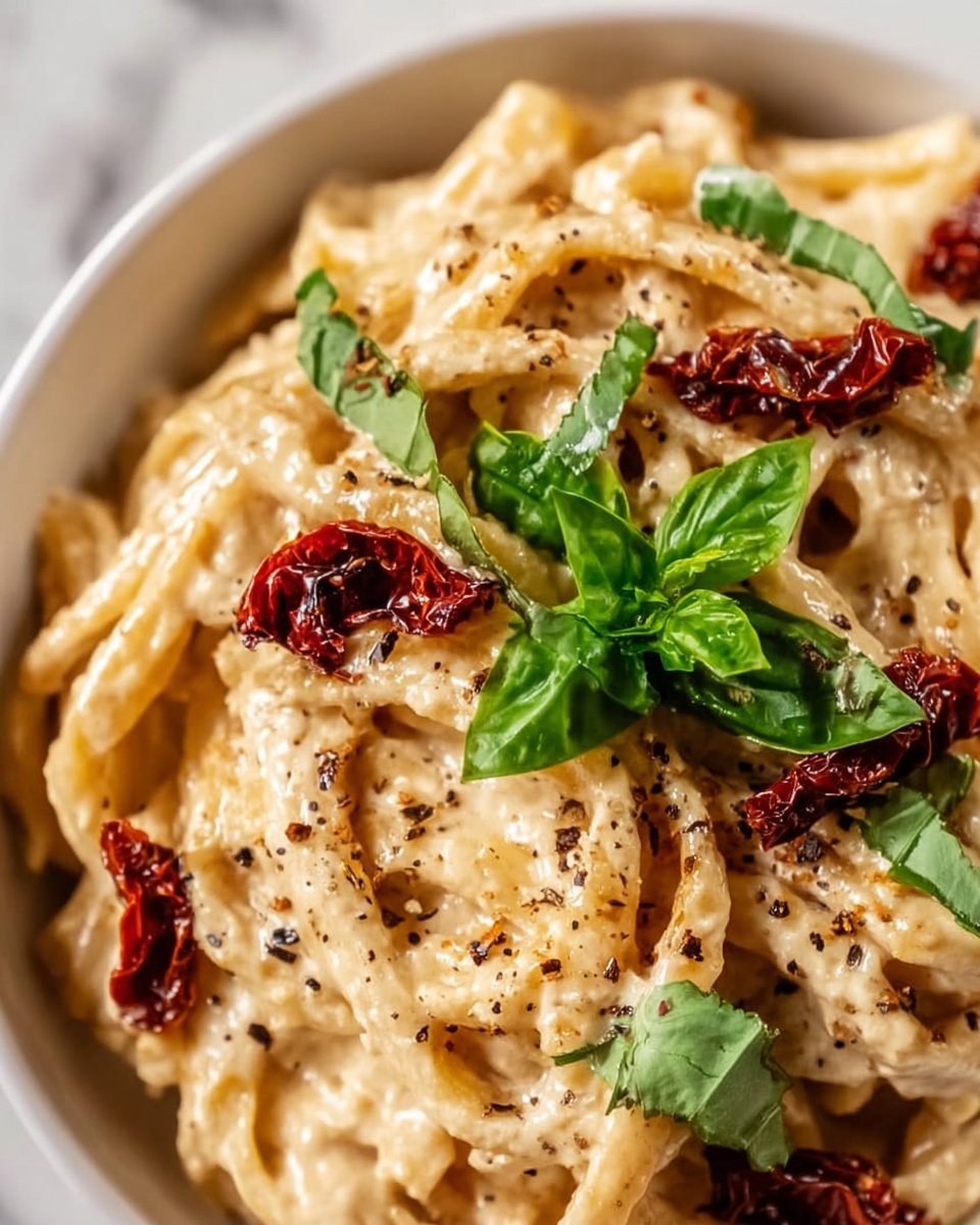 Creamy Sun-Dried Tomato Pasta Recipe - Recipe Image
