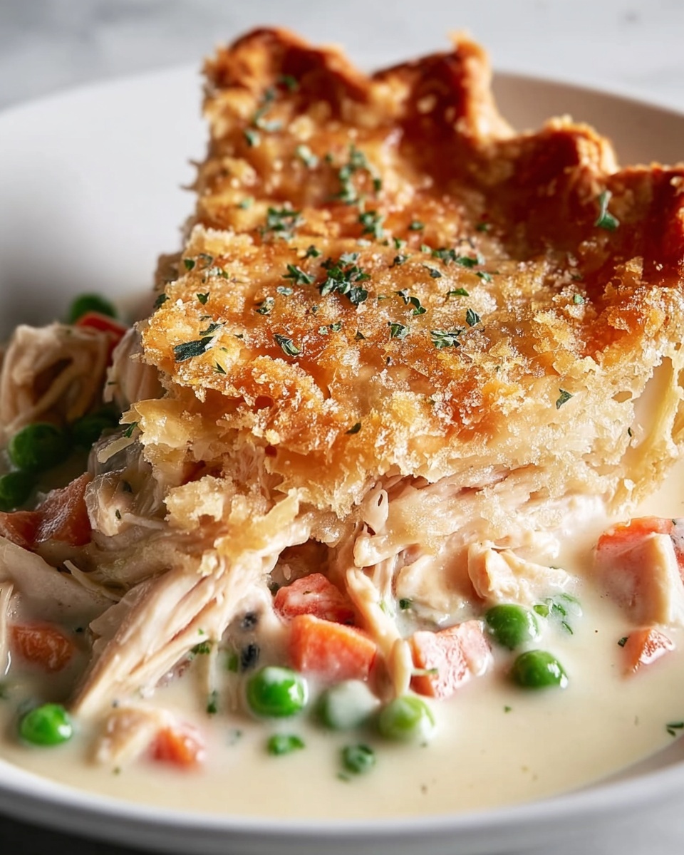 Creamy Chicken Pot Pie Recipe - Recipe Image
