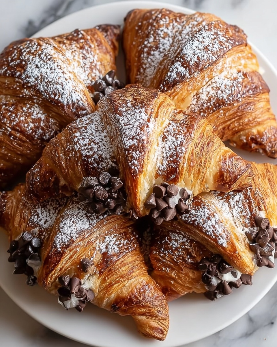Chocolate Croissant Breakfast Bake Recipe - Recipe Image