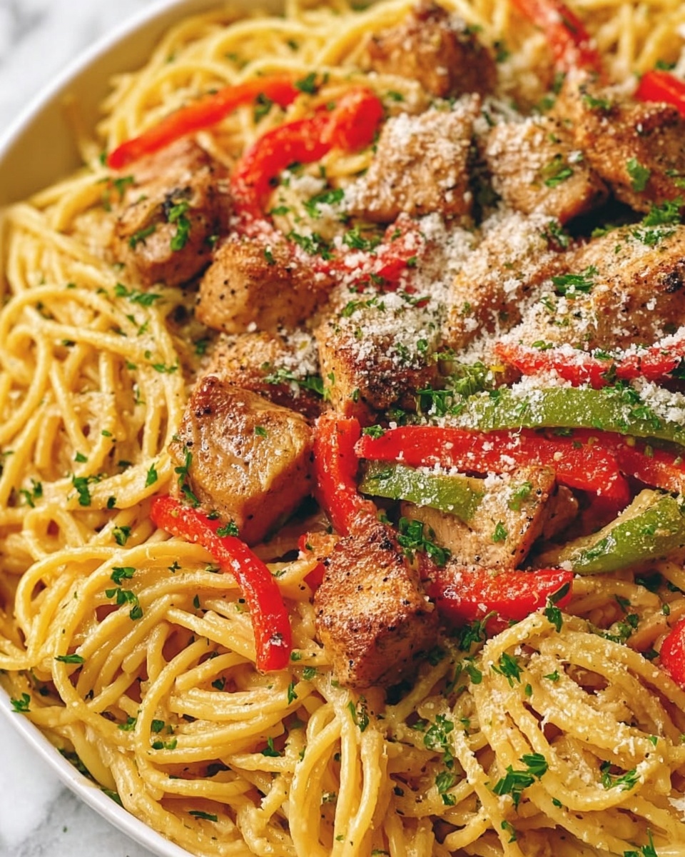 Macro Friendly Cajun Chicken Pasta Recipe - Recipe Image