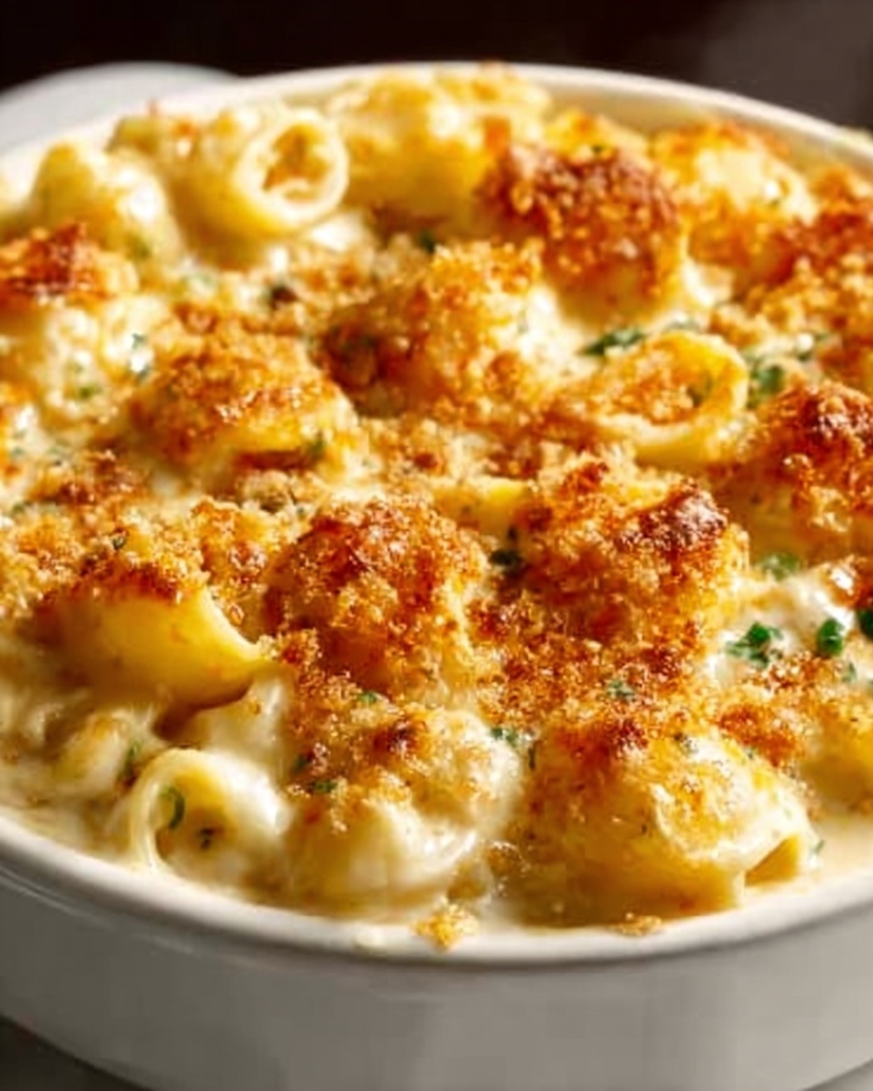 Alfredo Tortellini Bake Recipe - Recipe Image