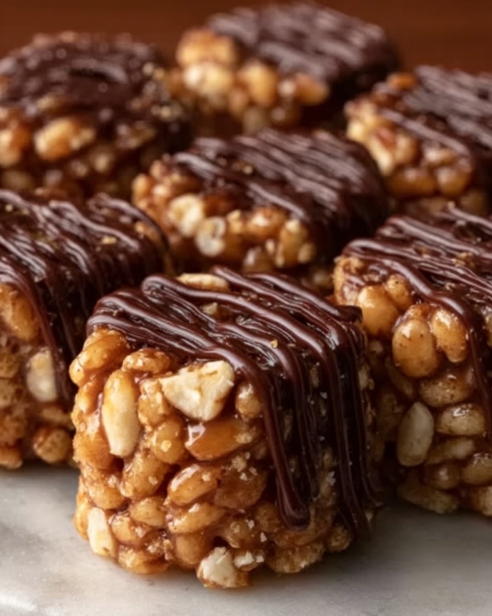 Chocolate Peanut Butter Rice Krispies Roll Recipe - Recipe Image
