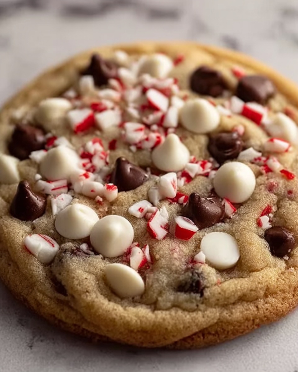 Peppermint Chocolate Chip Cookies Recipe - Recipe Image