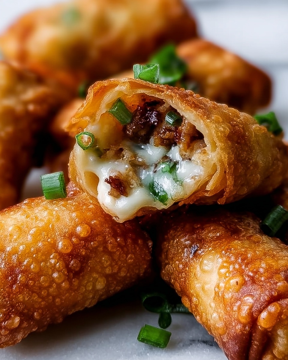 Jalapeno Popper Egg Rolls Recipe - Recipe Image