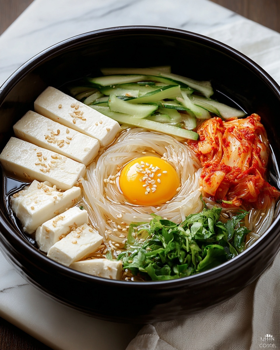 Naengmyeon (Korean Cold Noodles) Recipe - Recipe Image
