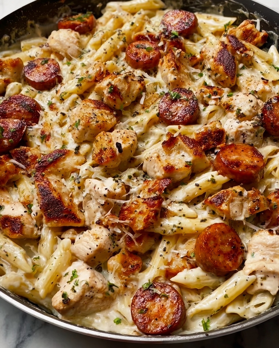 5-Star Crock Pot Creamy Cajun Chicken Pasta Recipe - Recipe Image