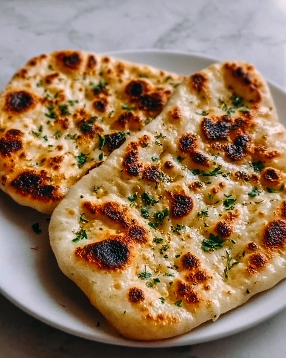 Homemade Naan Bread Recipe - Recipe Image