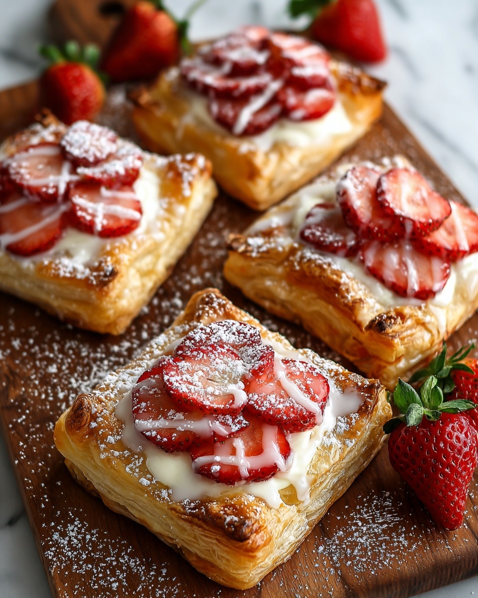 Deep Fried Strawberry Cheesecake Recipe - Recipe Image