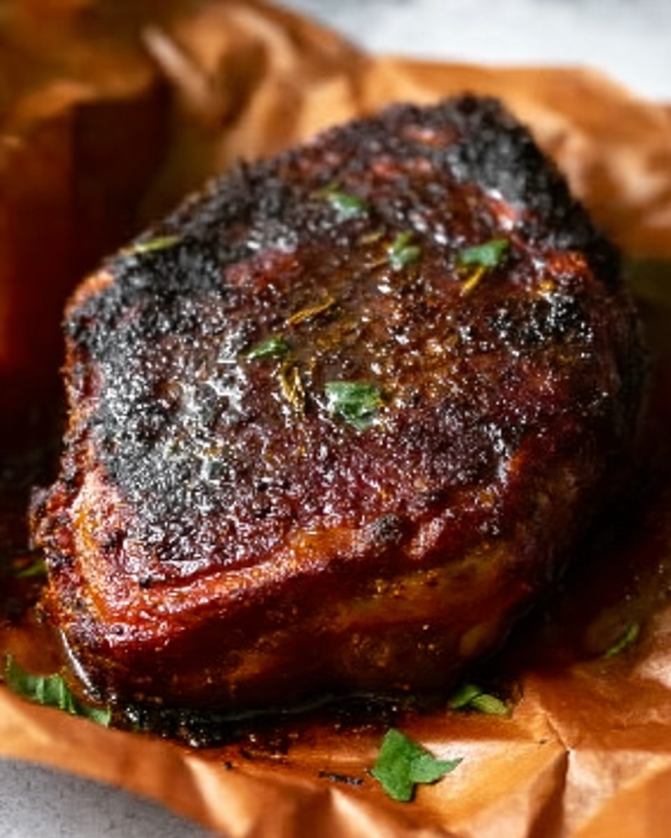 Smoked Pellet Grill Brisket Recipe - Recipe Image