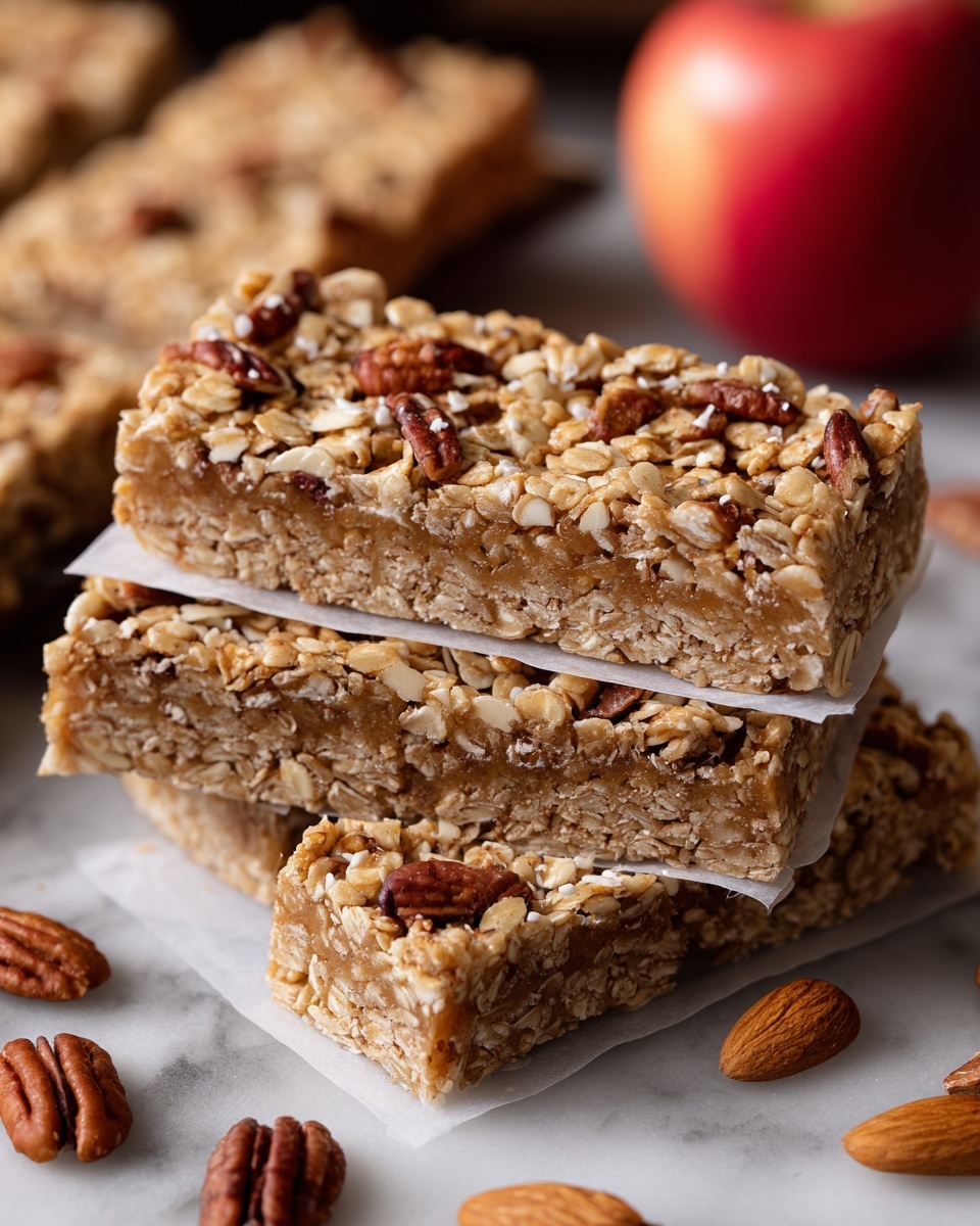 Apple Cinnamon Granola Bars Recipe - Recipe Image