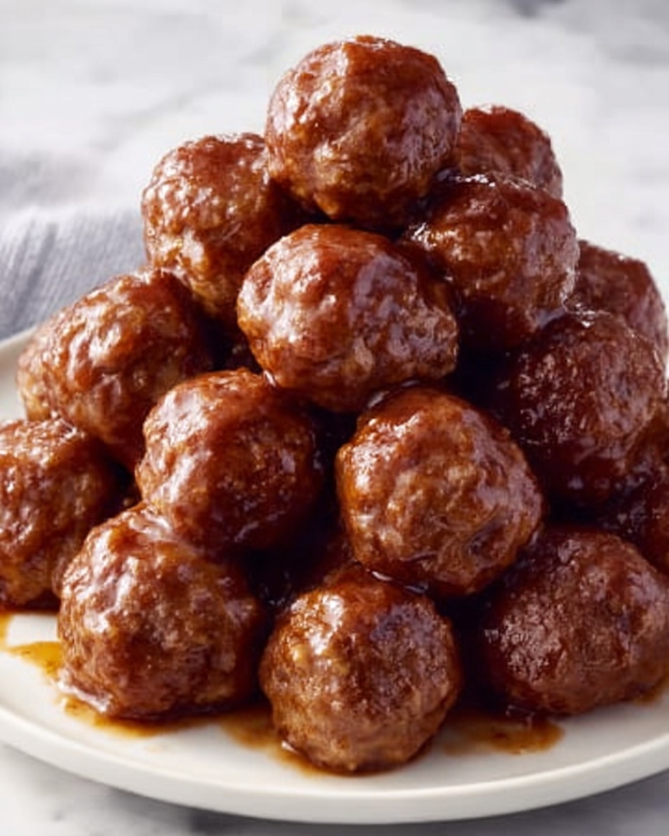 Instant Pot Cranberry Meatballs Recipe - Recipe Image