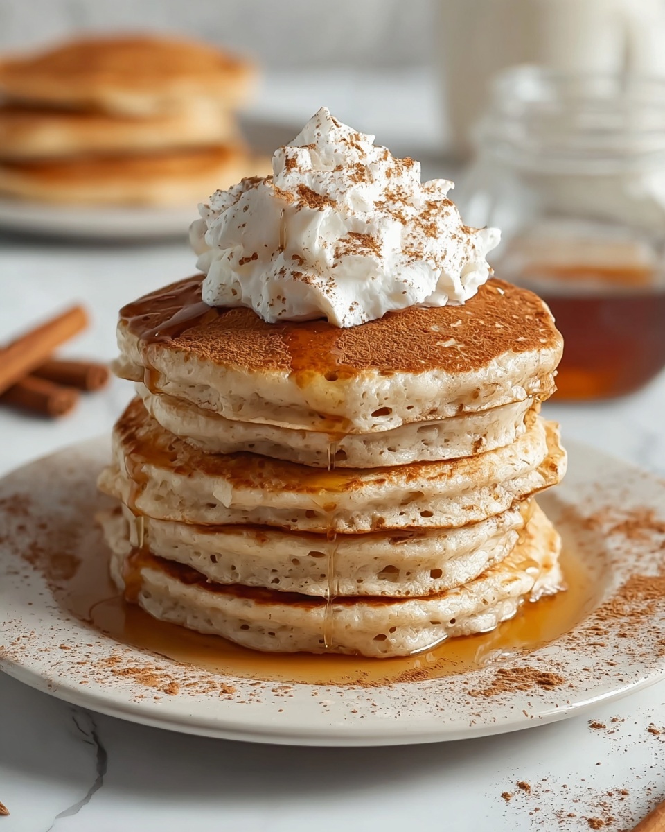 Low-Calorie Protein Pancakes with Cinnamon and Greek Yogurt Recipe - Recipe Image