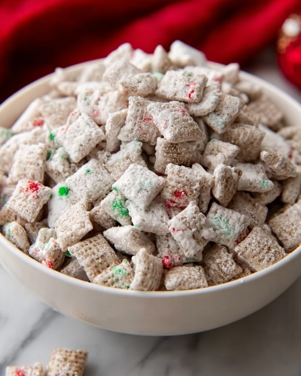 Reindeer Food (Christmas Puppy Chow) Recipe - Recipe Image