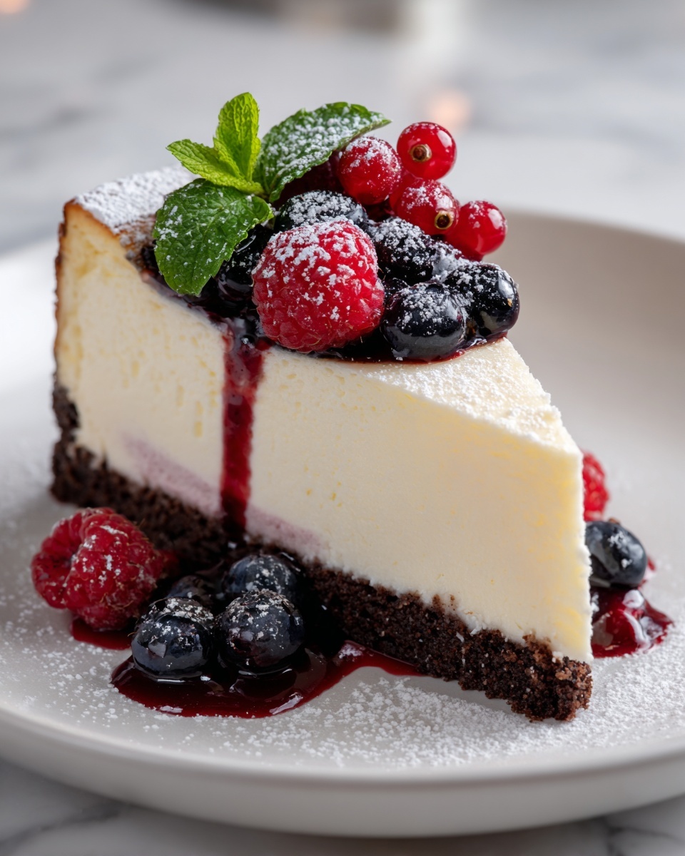 Classic New York Cheesecake: The Ultimate Creamy Delight Recipe - Recipe Image