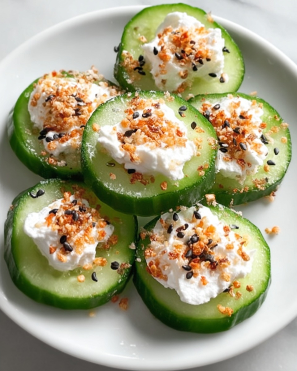 Everything Bagel Cucumber Bites Recipe - Recipe Image