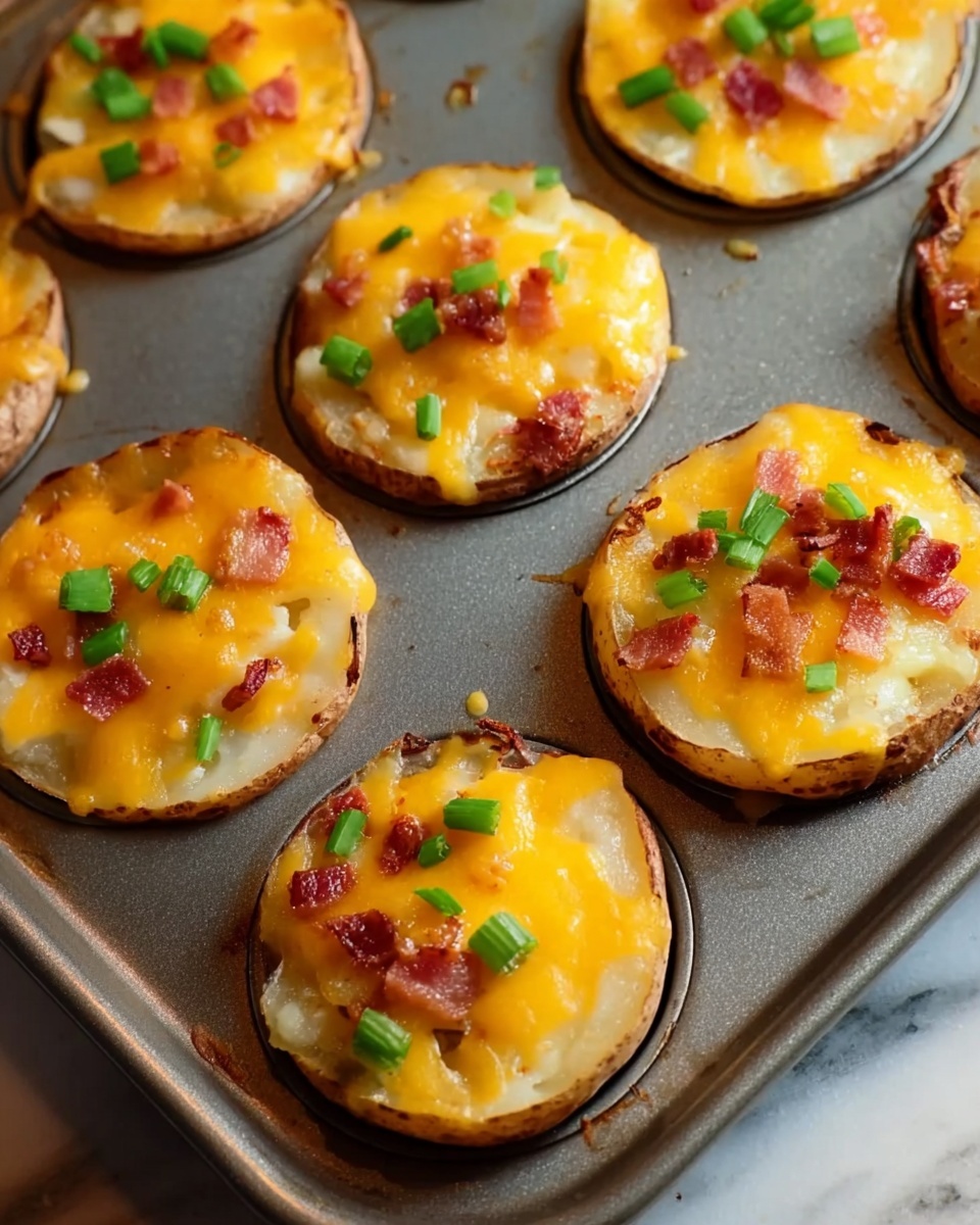 Baked Potato Rounds Recipe - Recipe Image