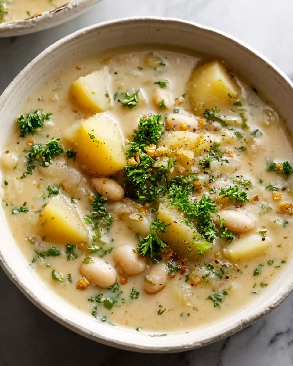 Potato and Bean Soup Recipe - Recipe Image