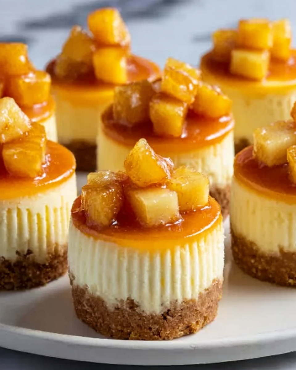 Caramel Apple Cheesecake Cups Recipe - Recipe Image