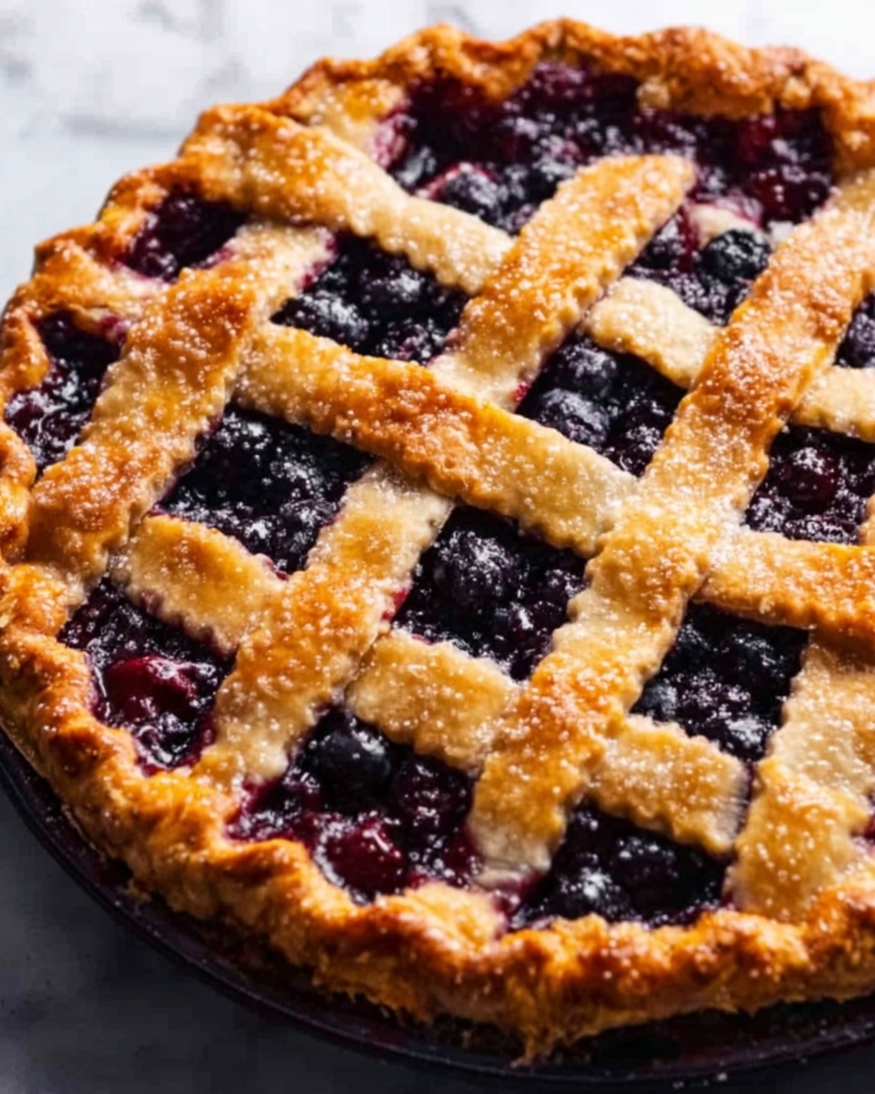 The Ultimate Blueberry Pie Recipe for Pure Homemade Bliss Recipe - Recipe Image