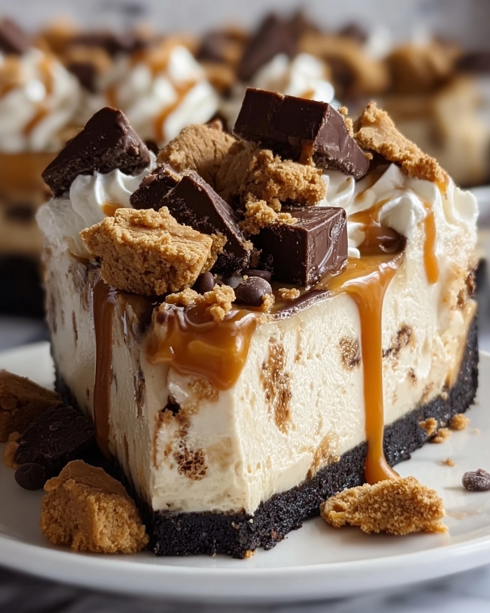Butterfinger Cheesecake Recipe - Recipe Image