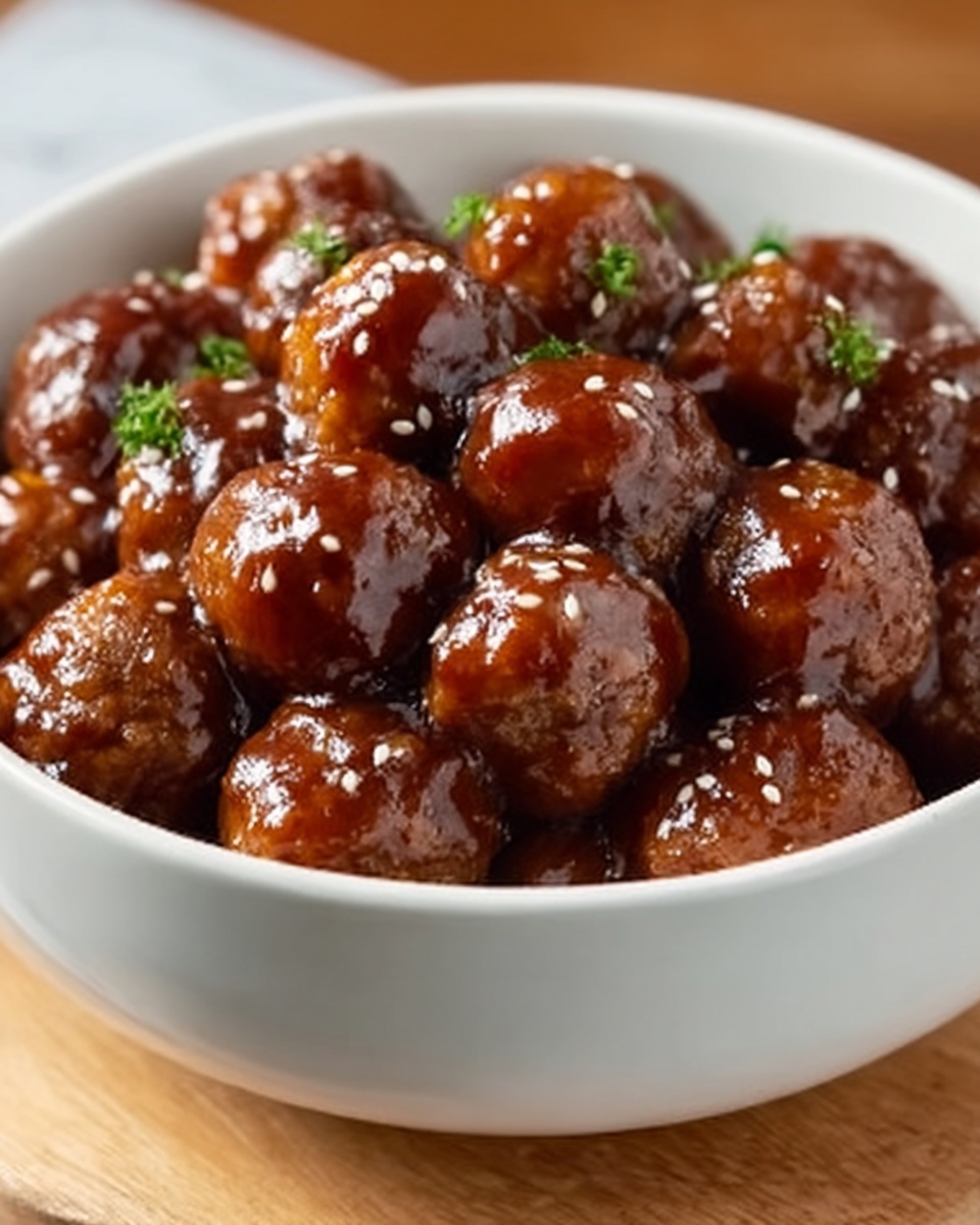 Easy Sweet and Sour Meatballs Recipe - Recipe Image