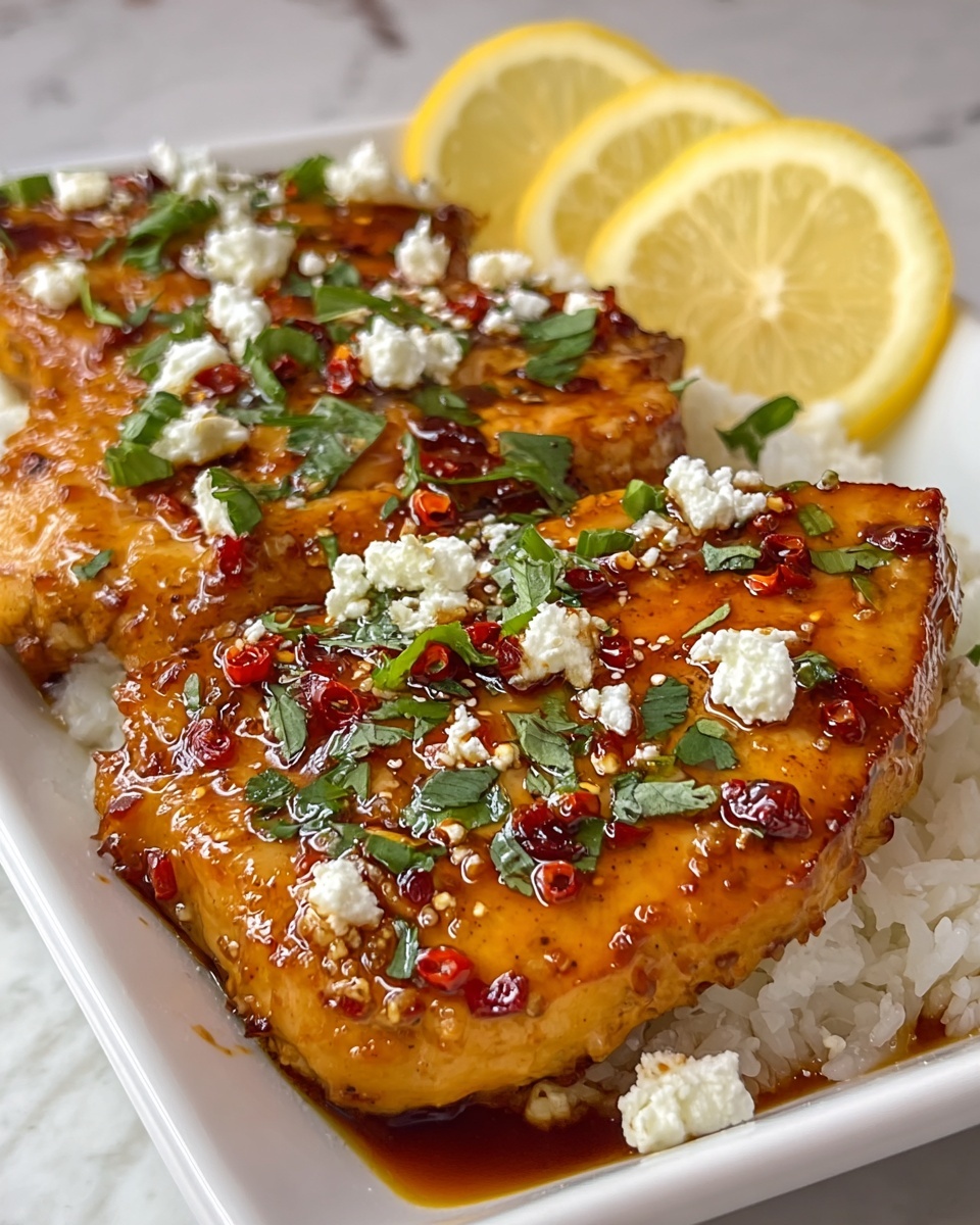 Hot Honey Feta Chicken Dish Recipe - Recipe Image