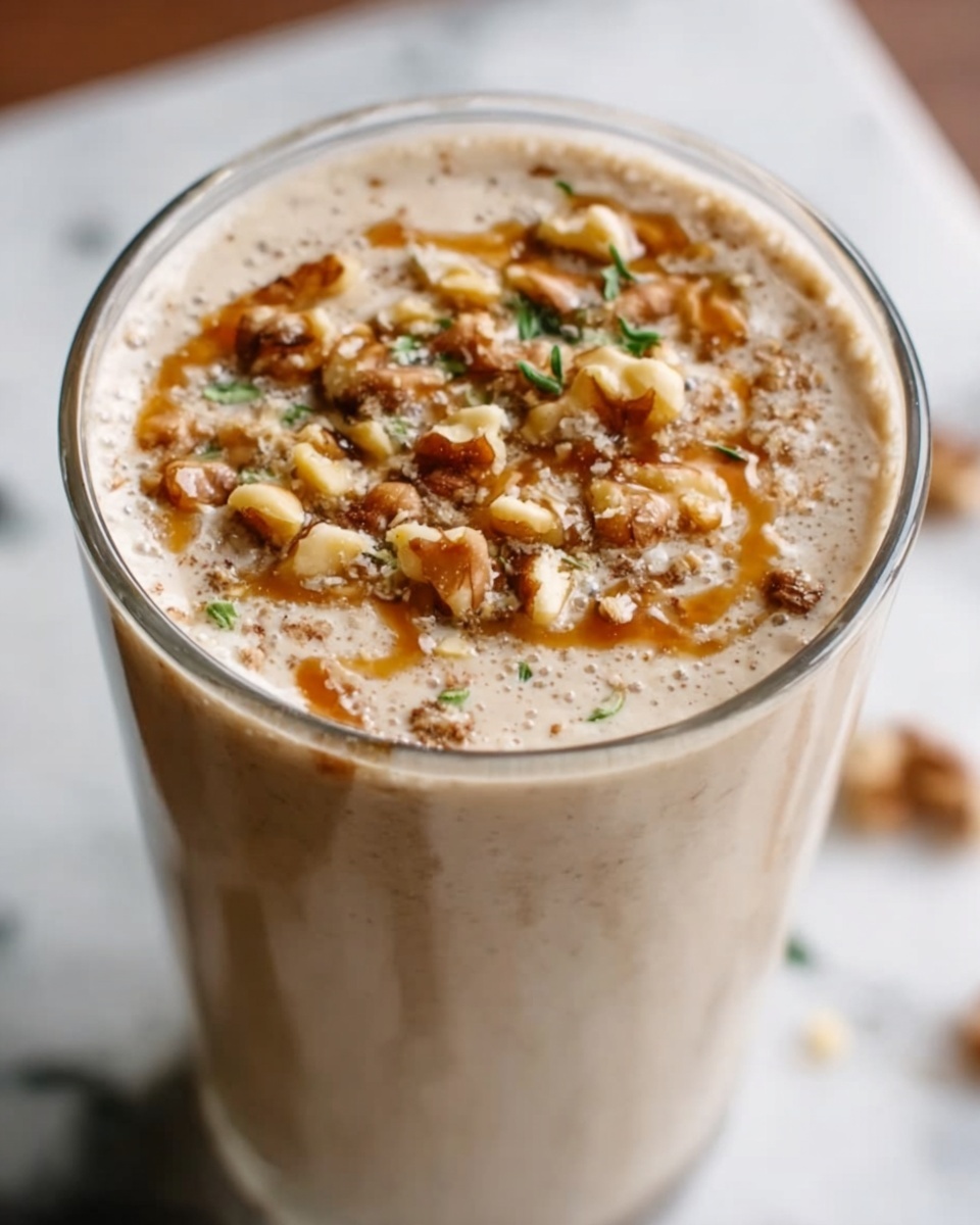 Peanut Butter Banana Smoothie Recipe - Recipe Image