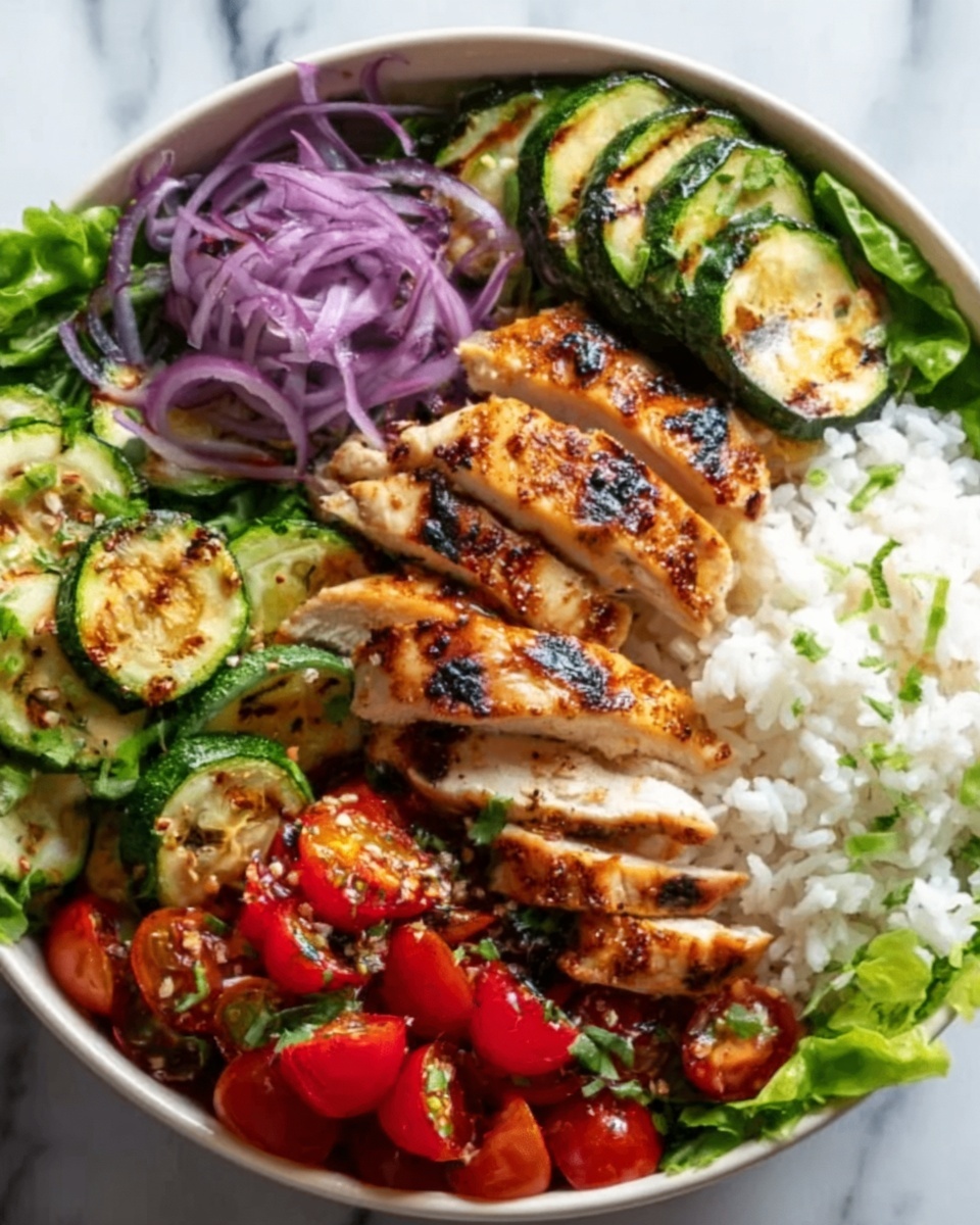 Grilled Chicken Bowl with Avocado, Black Beans, and Cilantro Recipe - Recipe Image